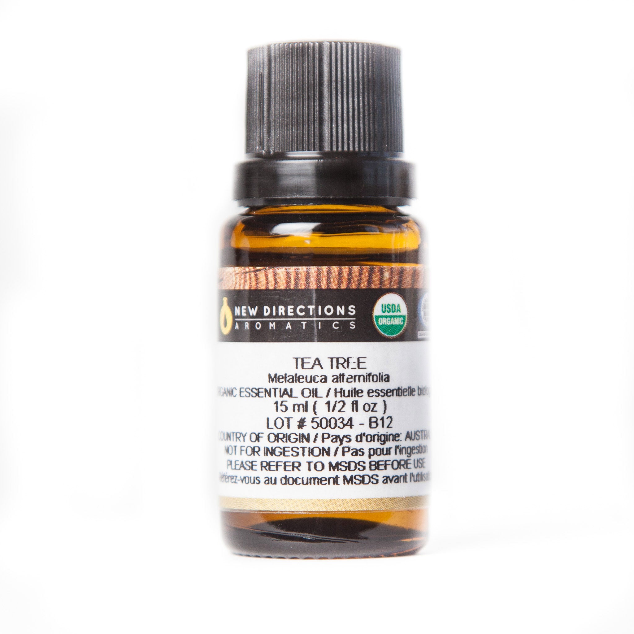 Tea Tree – Essential Oil - Organic - Steam Distilled