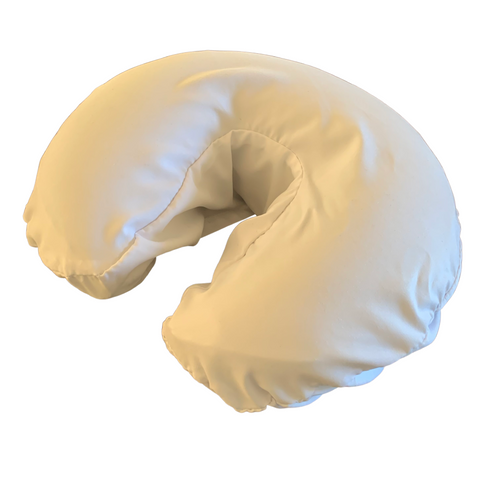 White Microfiber Polyester Face or Head Rest Cover 