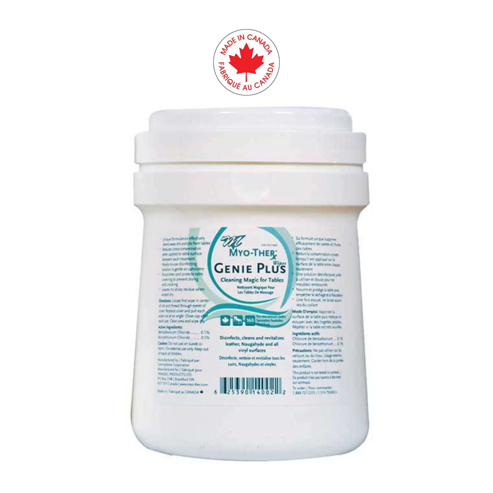 Lingettes MYO-THER Genie Plus - Boîte