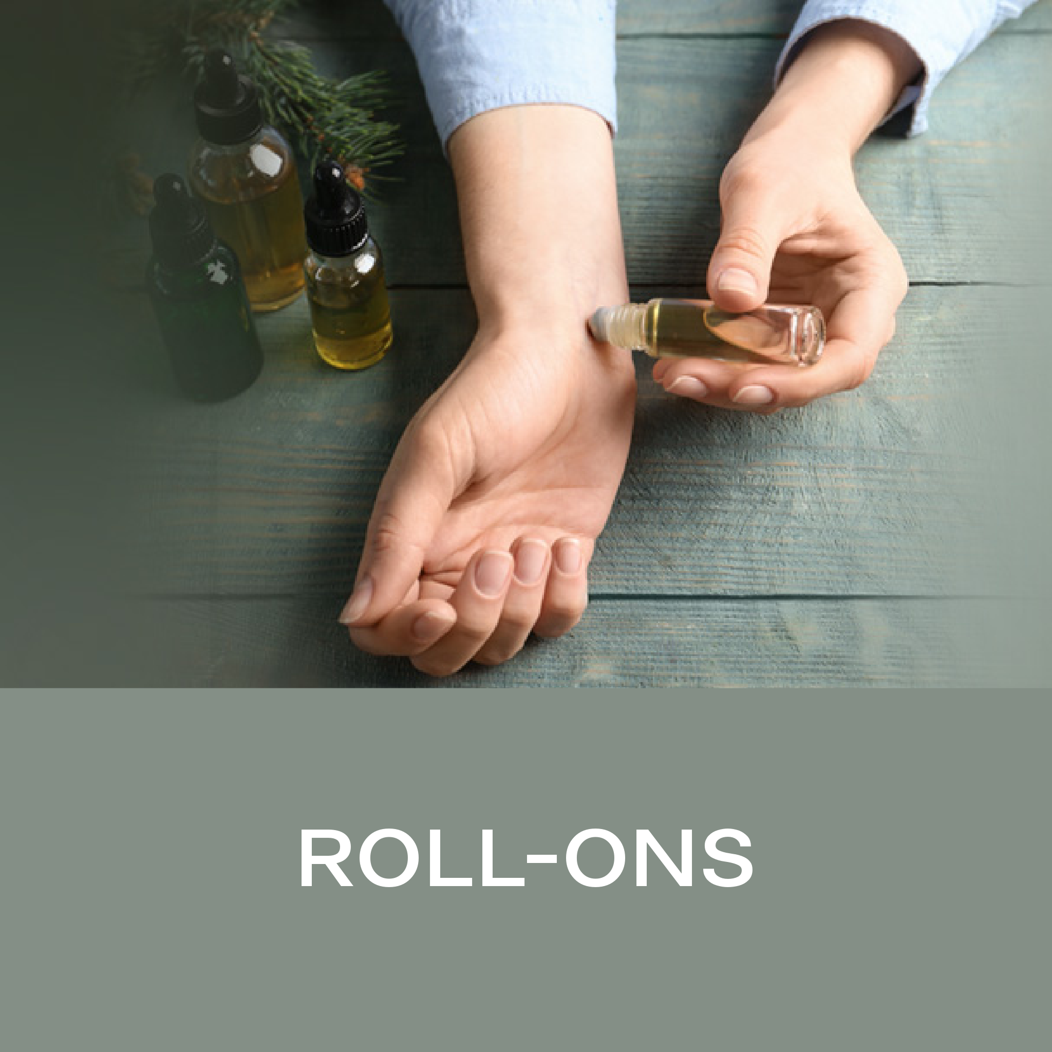 Essential Oil Roll-On Application