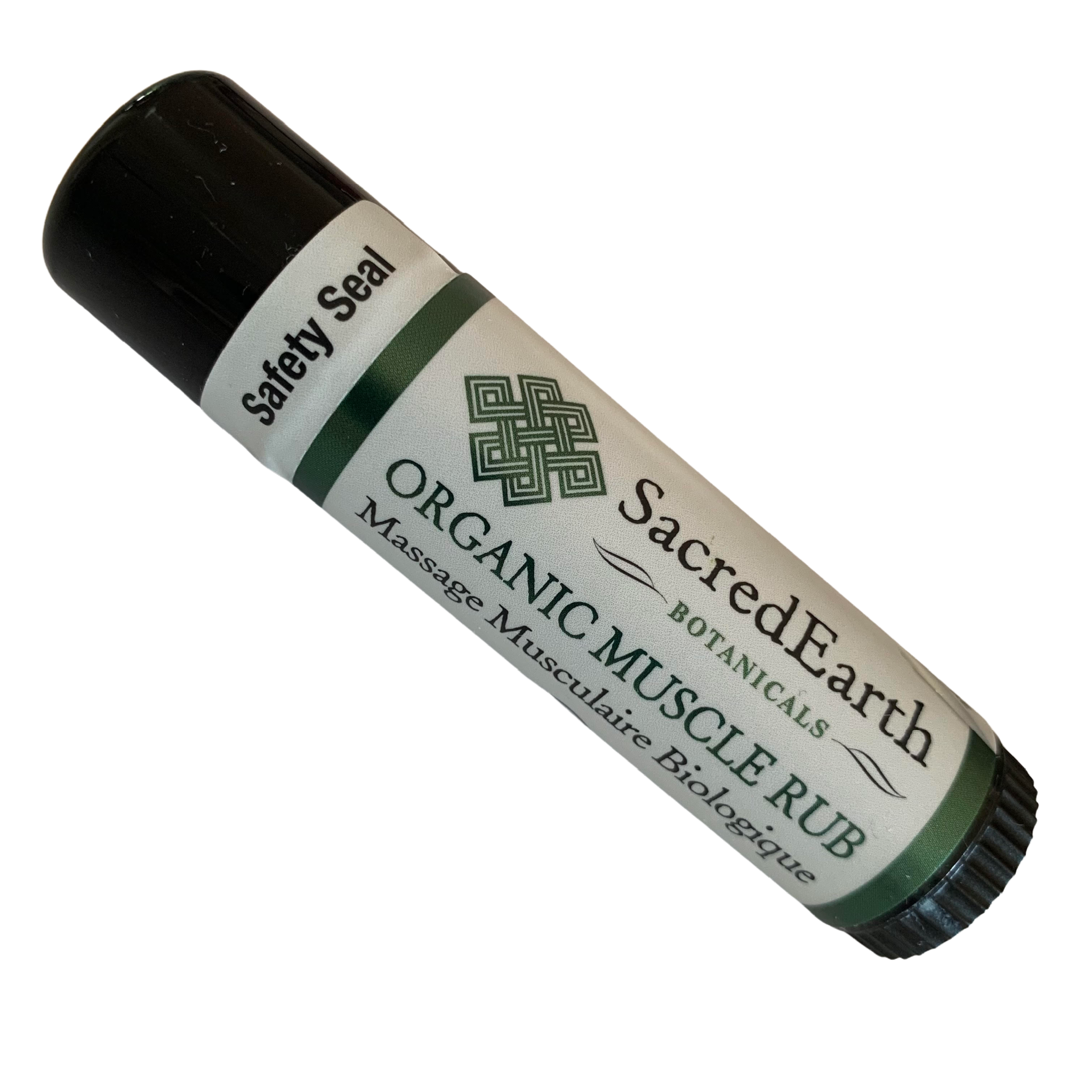 Sacred Earth Muscle Rub USDA Certified Organic