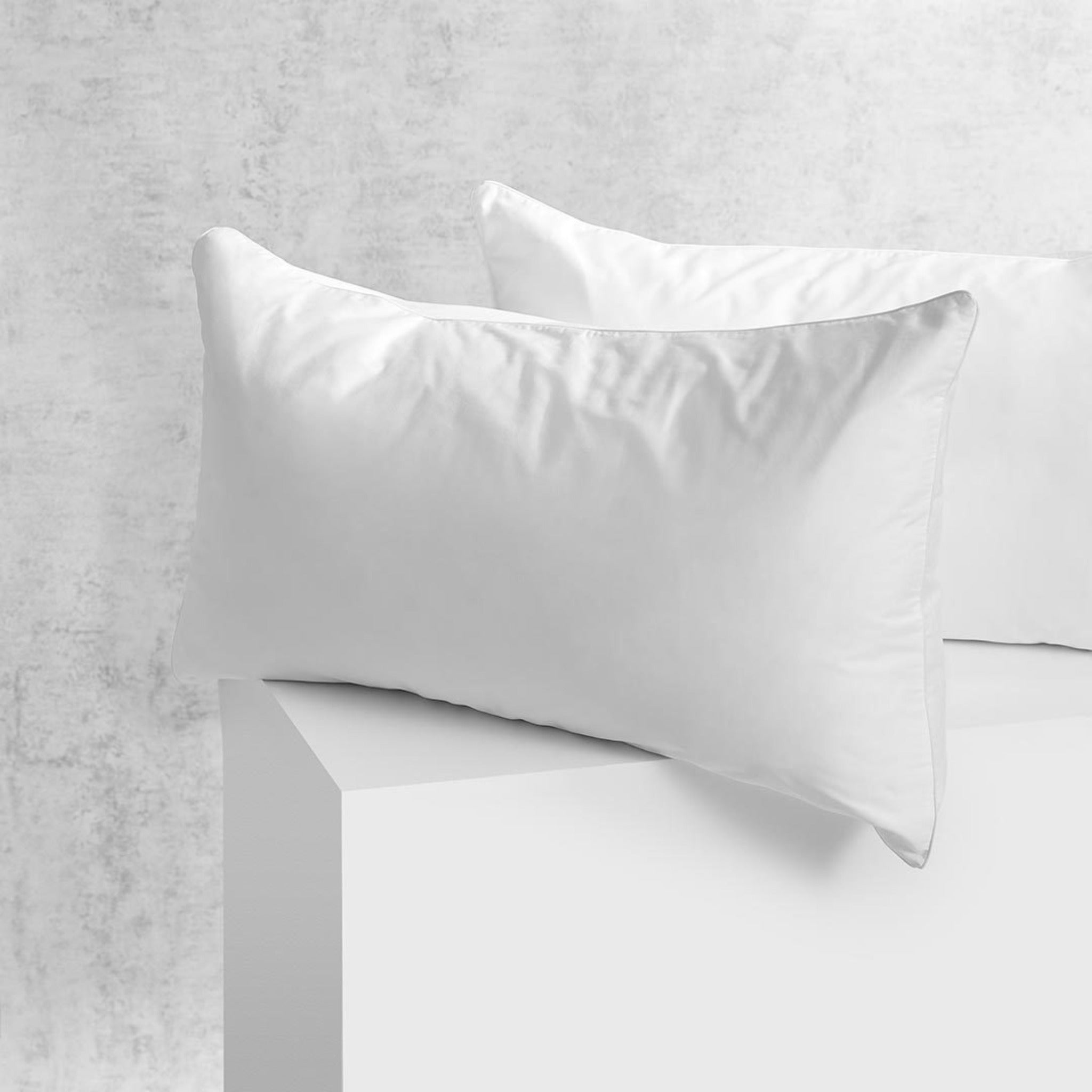 Pillow Case - Poly Cotton - White - King Size