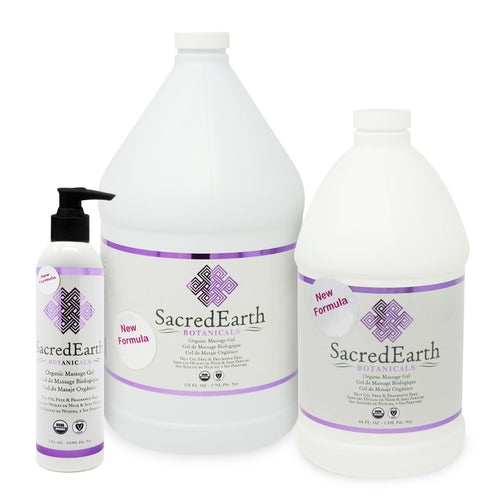 SacredEarth Massage Gel USDA Organic