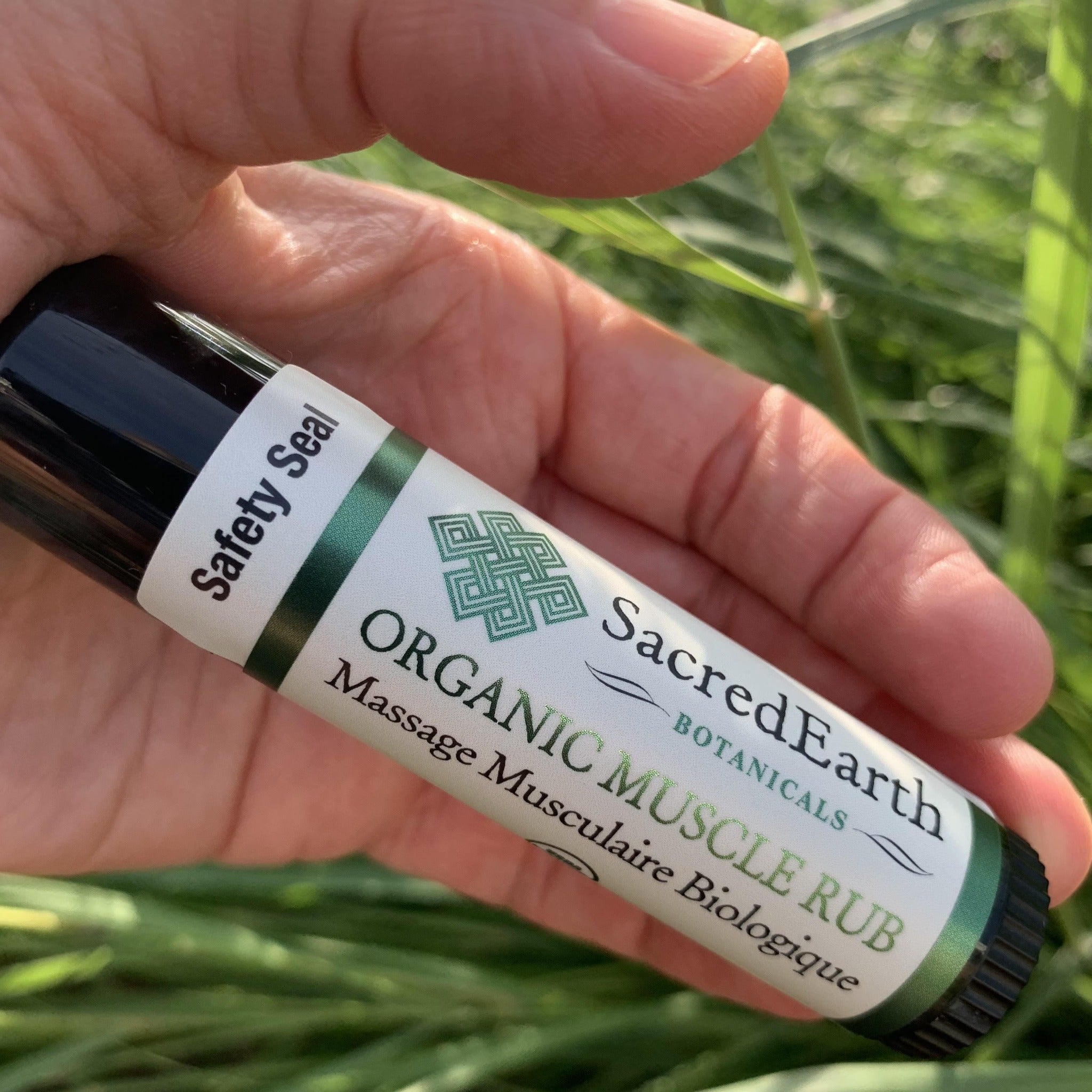 SacredEarth Muscle Rub USDA Certified Organic