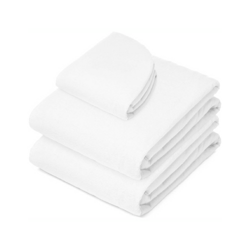 Flannel Sheet Set 3 Piece White Merit/Relaxus