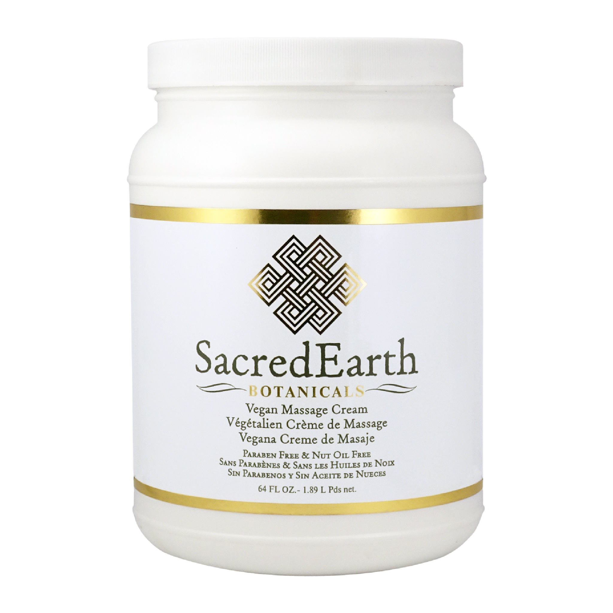 SacredEarth Massage Cream - Vegan & Unscented