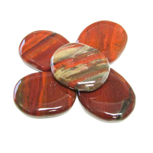 Jasper Massage Stones - Brecciated - Set of 16