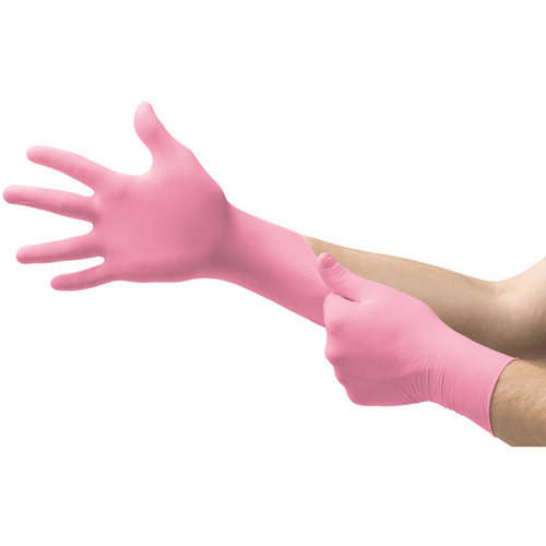 INTCO Touchflex Nitrile Exam Glove Pink