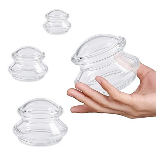 BodyMate 4 Piece Silicone Cupping Set