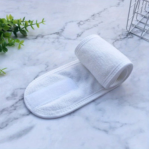White Reusable Head Hair Band Spa Aesthetics