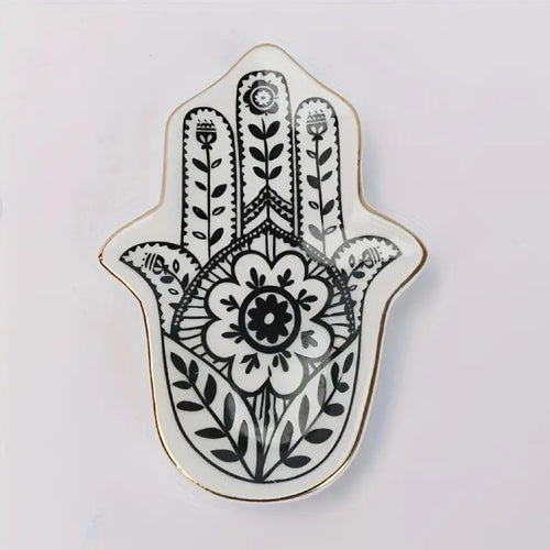 Hamsa Decor Tray