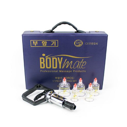 BODYmate 17 piece Plastic Cupping Set