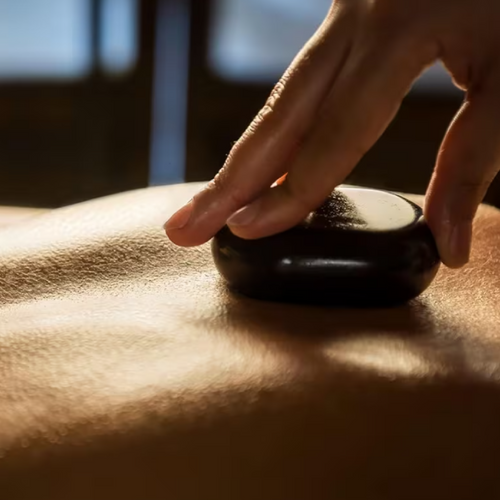 Basalt Massage Stone Set for Hot Stone Massage - Round