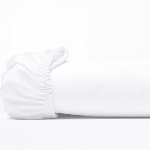 Twin or Single Fitted Microfibre Sheet White