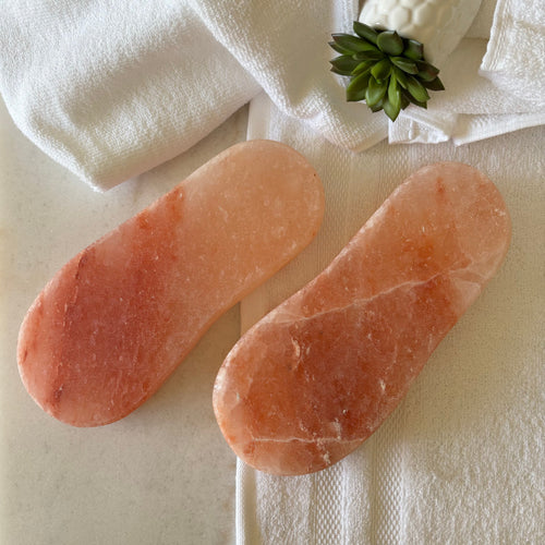 Himalayan Salt - Foot Detox Blocks - Set of 2