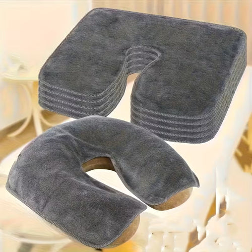 Flat Head Rest Cover Grey
