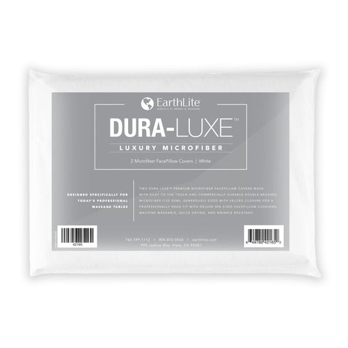 EarthLite Dura-Luxe Luxury Microfiber Face Pillow Covers for Massage Tables