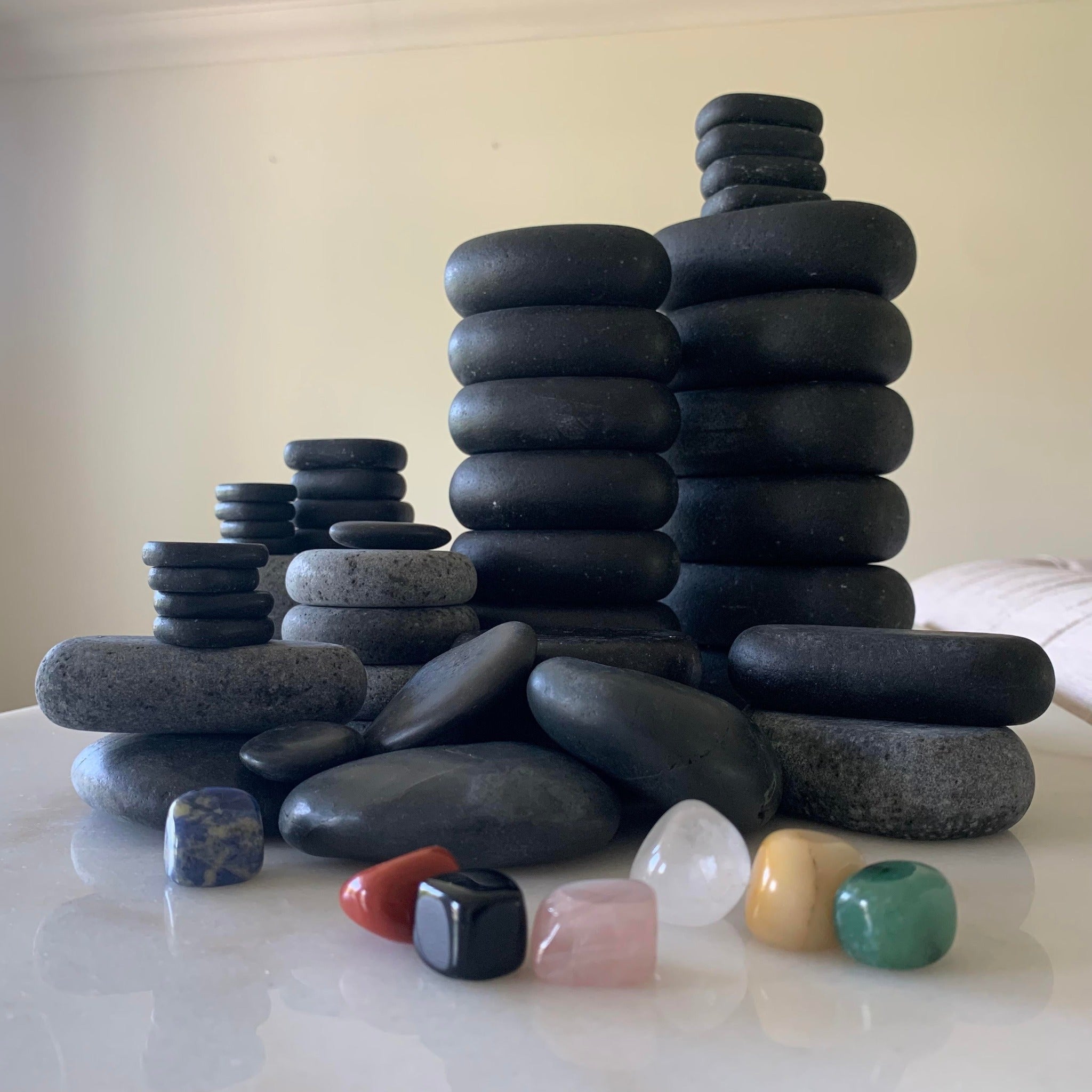 60 Piece Hot Stone Massage Set