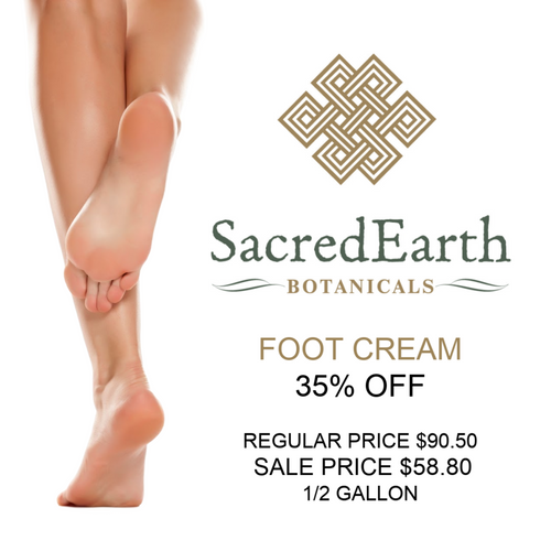 SacredEarth Botanicals Foot Cream