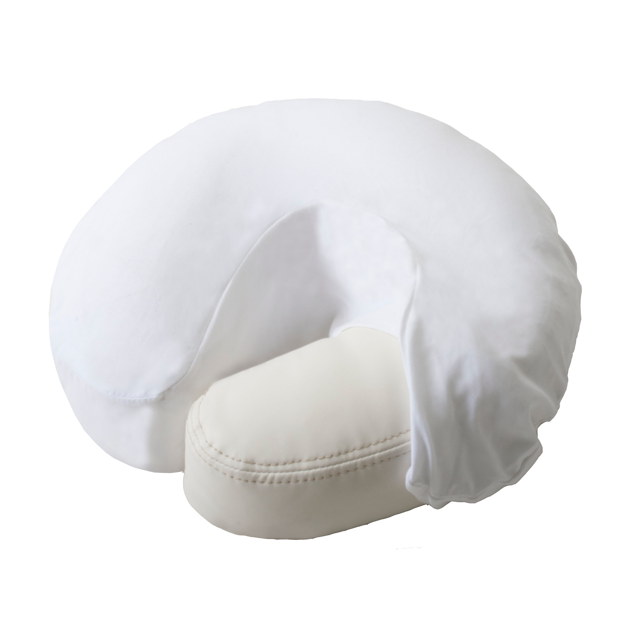 EarthLite Microfiber Face Rest Face Cradle Cover White