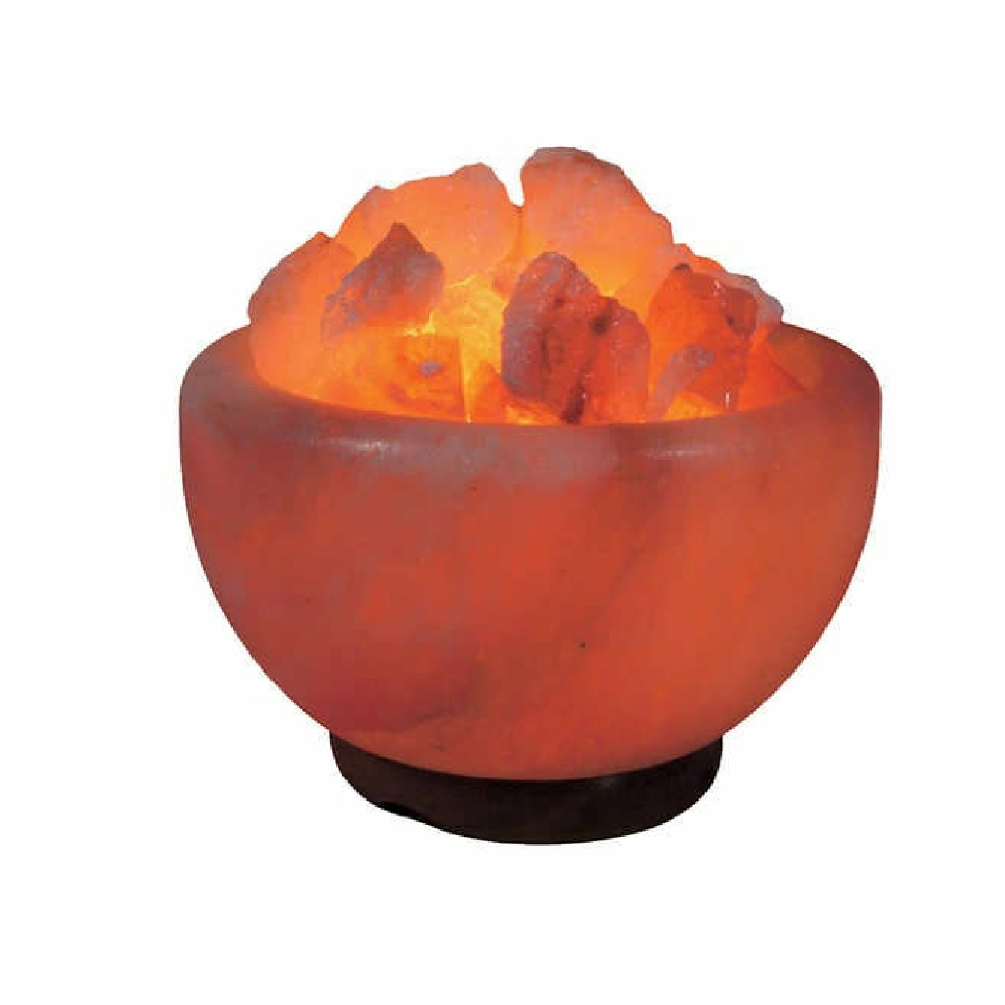 Himalayan Salt Lamp Fire Bowl Mountain Gold Massage Mercantile
