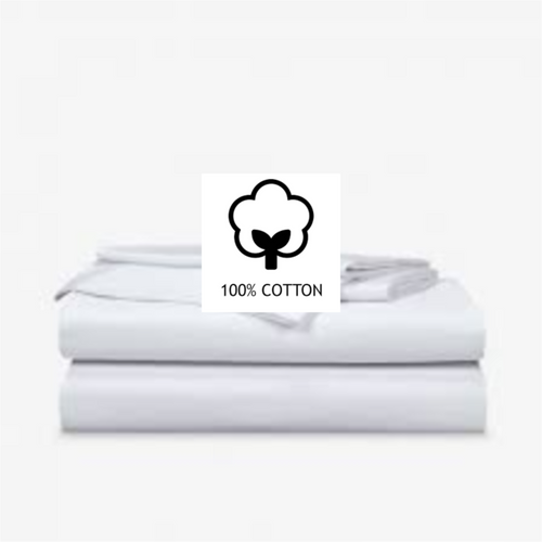 100% Cotton White Flannel Fitted Sheet for Massage or Clinic Table