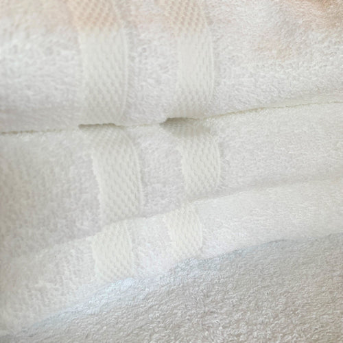 Premium White Bath Towel 100% Cotton