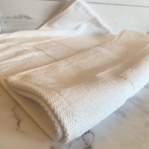 Bath Mat Towel White 