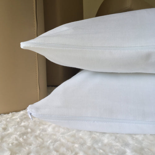 White Polycotton Pillow Protector