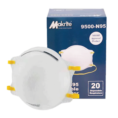 Makrite N95 Disposable Respirator Mask