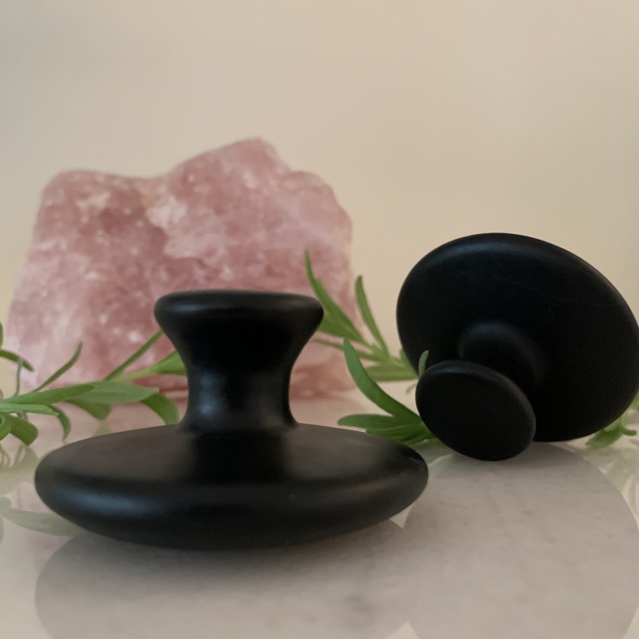 Basalt Mushroom Tool Hot Stone Massage Therapy