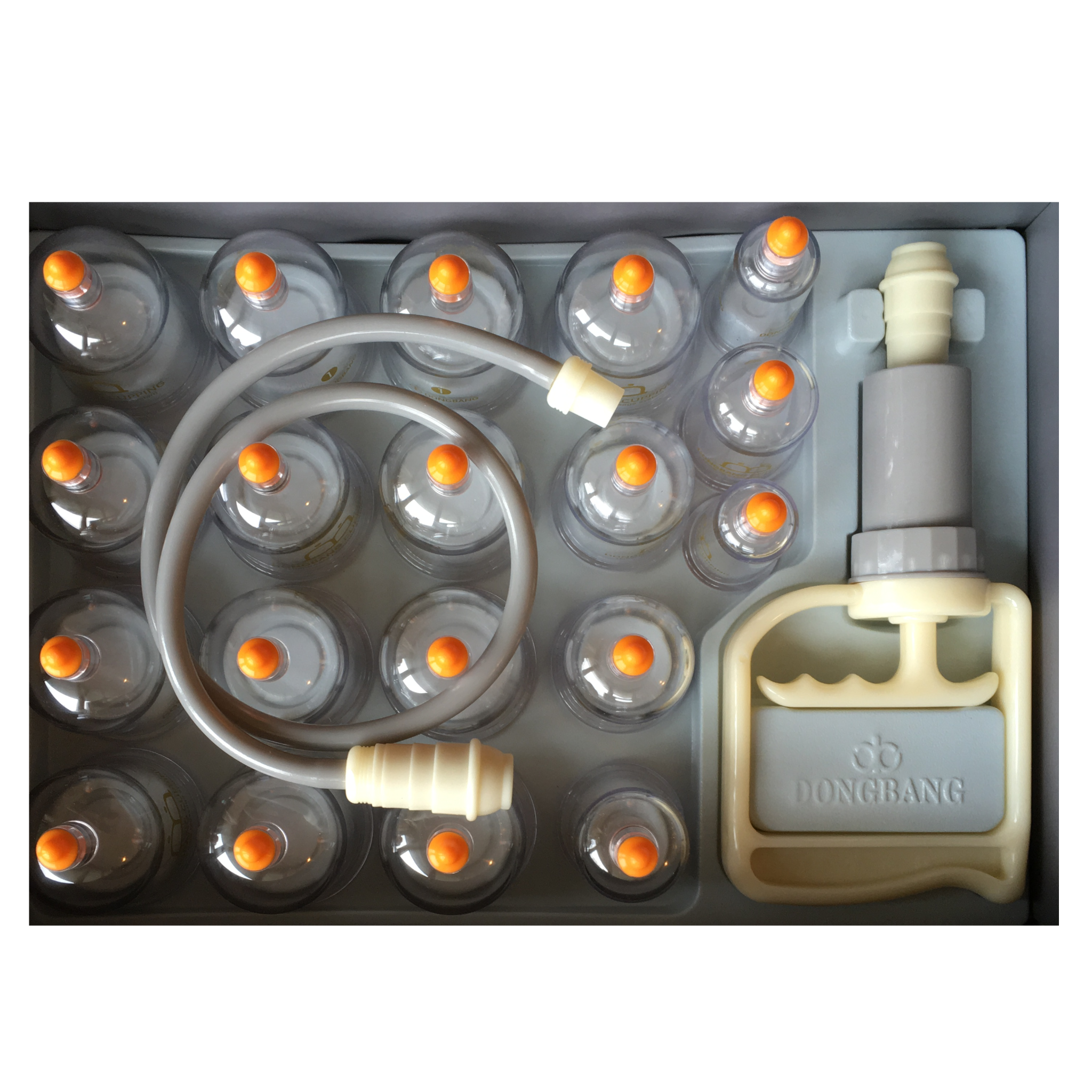 Polycarbonate Plastic Cupping Set