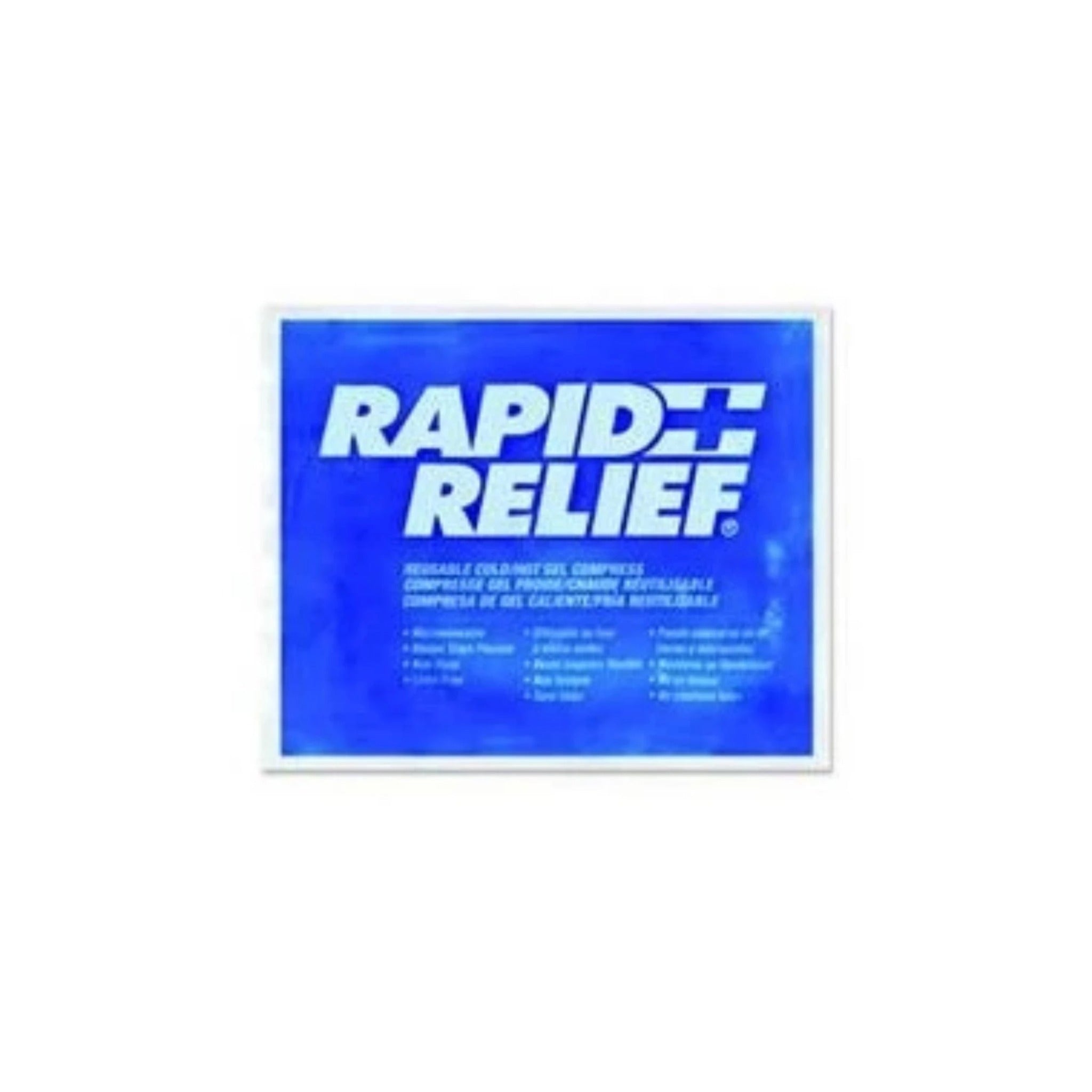 RAPID RELIEF Flexible Reusable Hot Cold Compress
