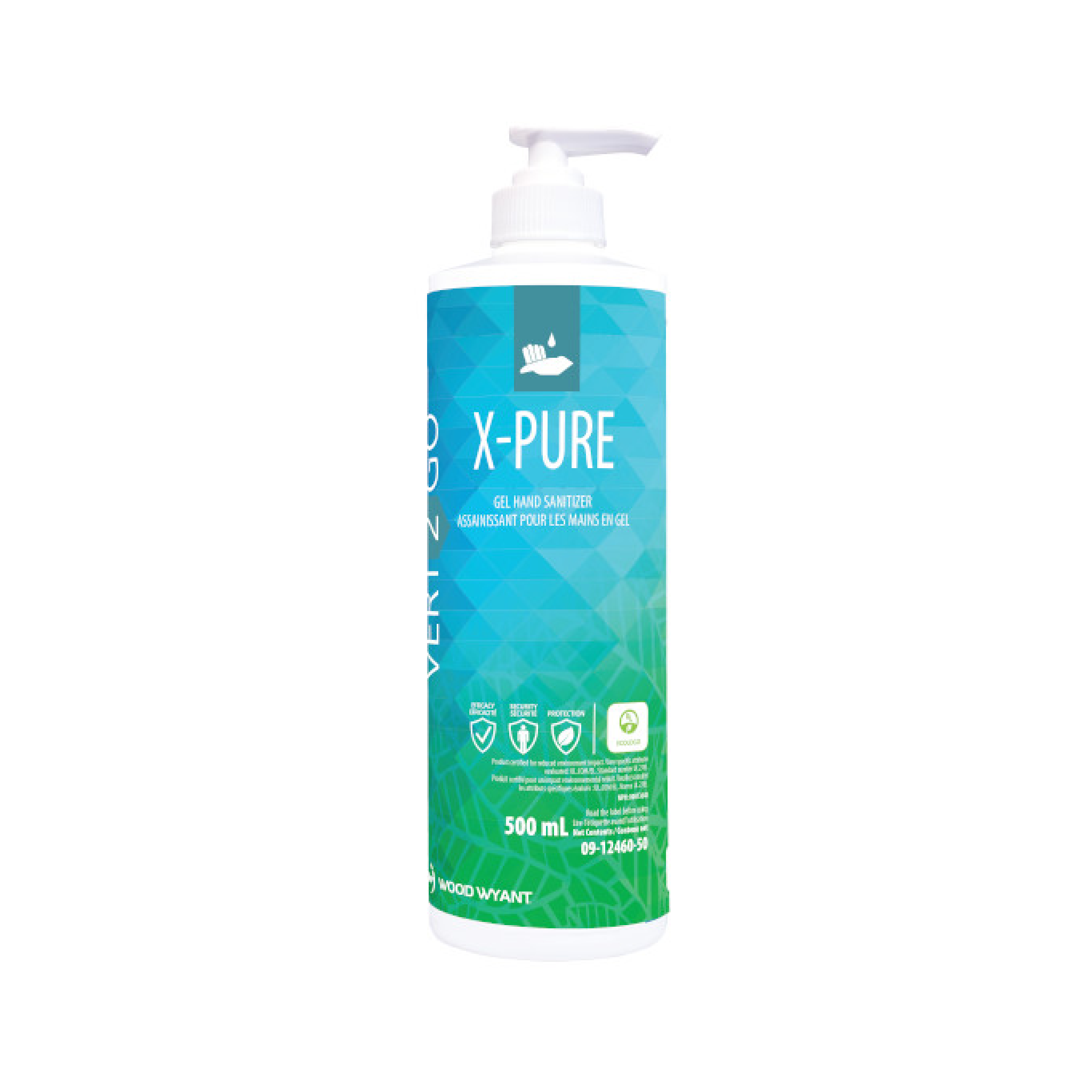 X-Pure Hand Sanitizer Gel Made in Canada