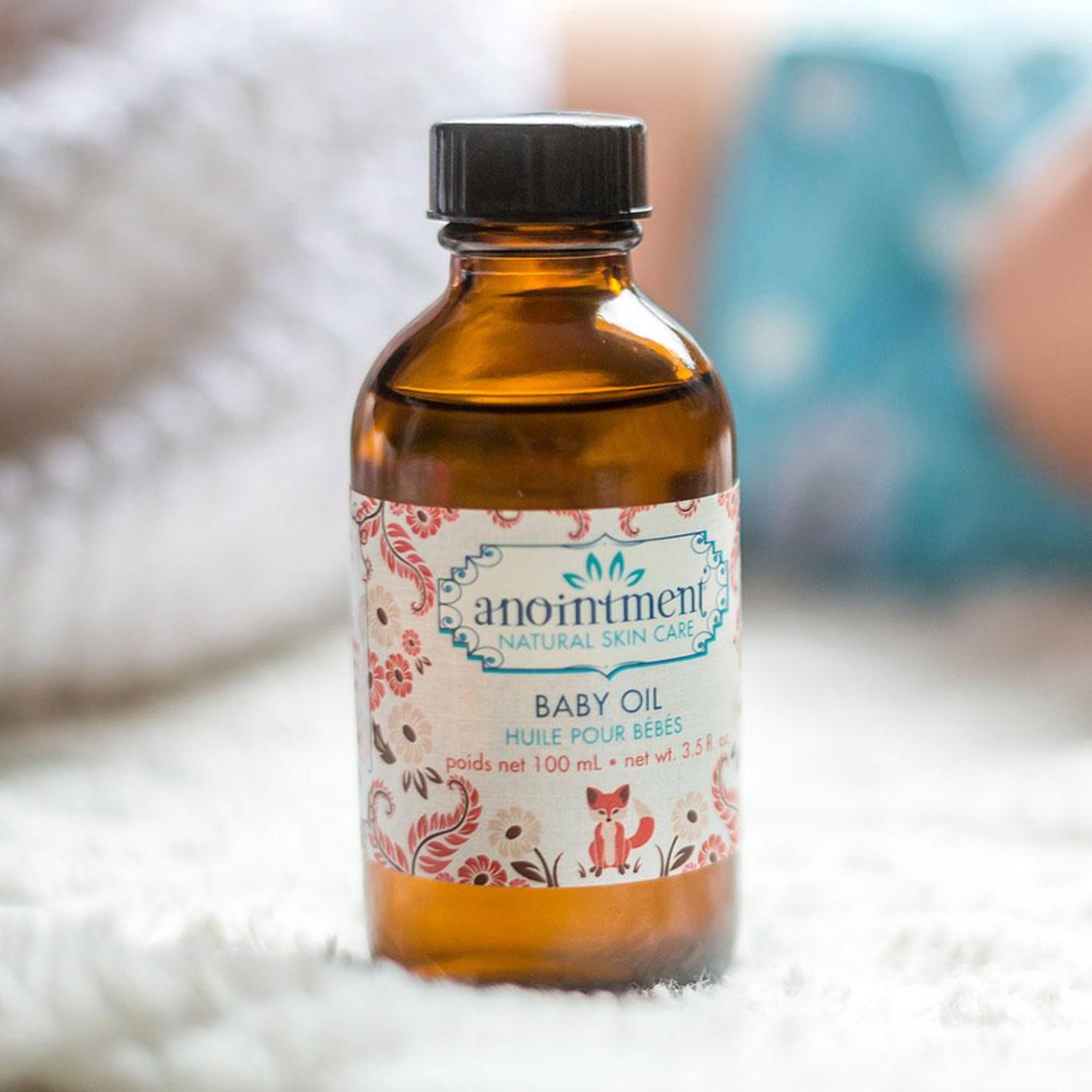 Anointment Baby Oil for Infant Massage with Certified Organic Ingredients
