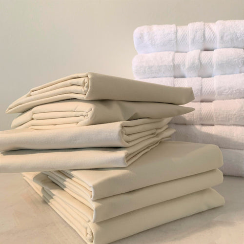 Beige King Size Pillow Case for Clinics & Spas